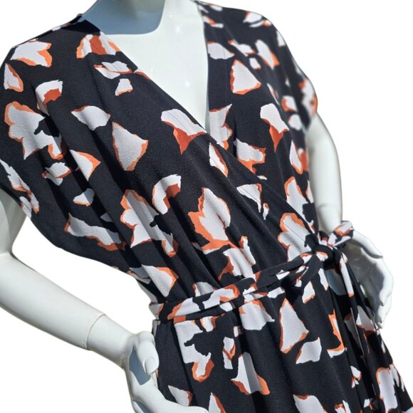 NINE WEST Women's Faux Wrap Dress sz XXL - Picture 1 of 13